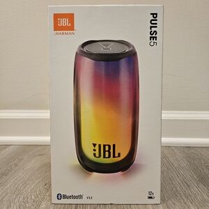 NEW! JBL Pulse 5 Bluetooth Speaker, Sound you can see